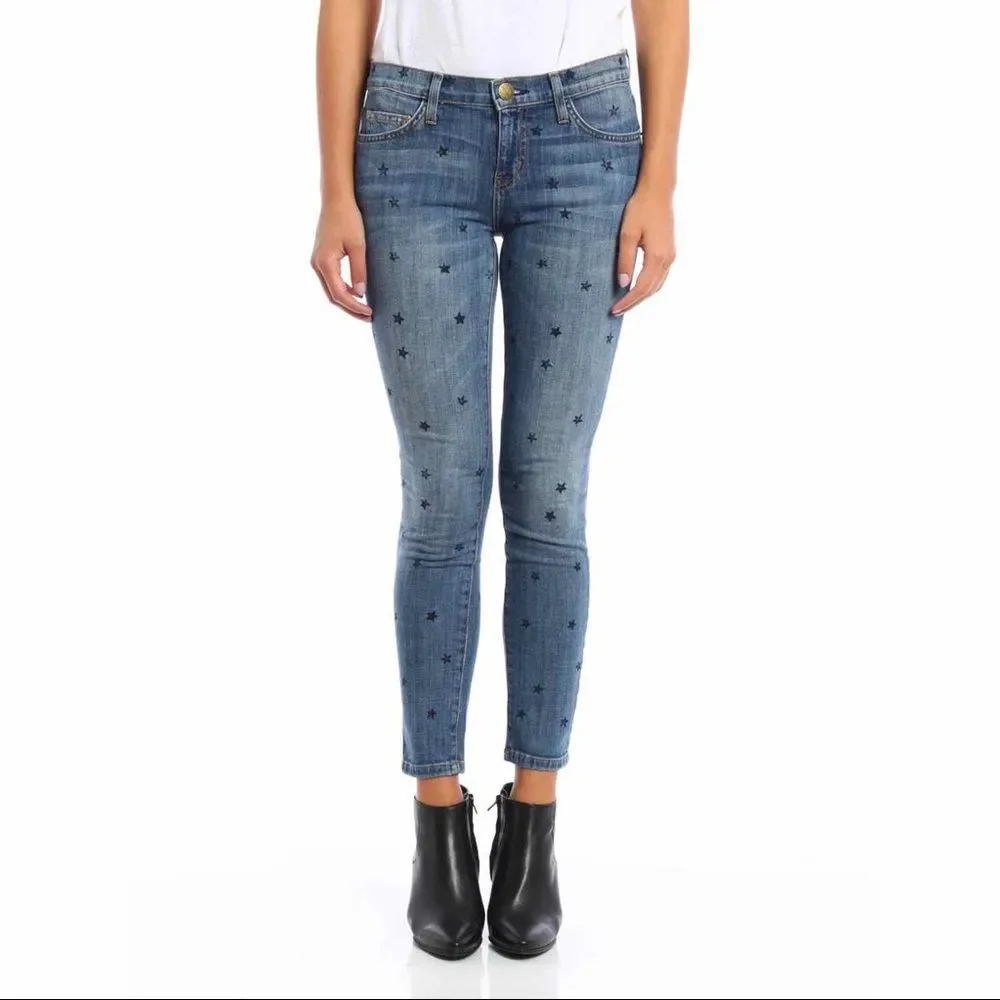 Current / Elliott Star Printed Jeans